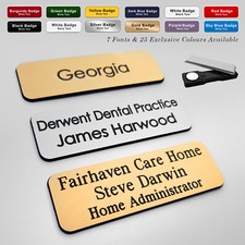 MAGNET Custom Engraved Name