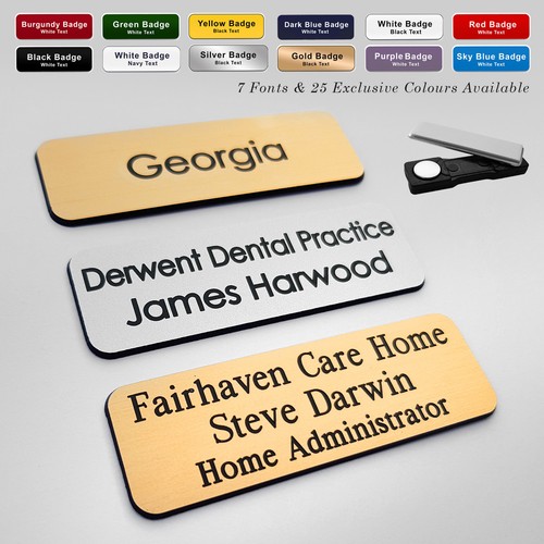 Magnet custom engraved name - engraved,