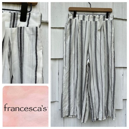 Nwt francescas striped cropped - nwt,