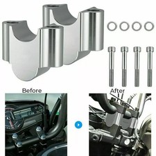 22mm 7/8" Handlebar Handle Bar Riser Mount Clamps Fit for Motorcycle Dirt Bike