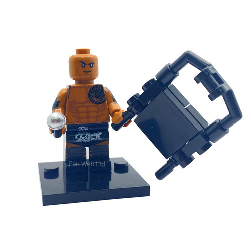 The rock minifigure - minifigure, famous