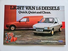 FORD FIESTA ESCORT MK3 VAN