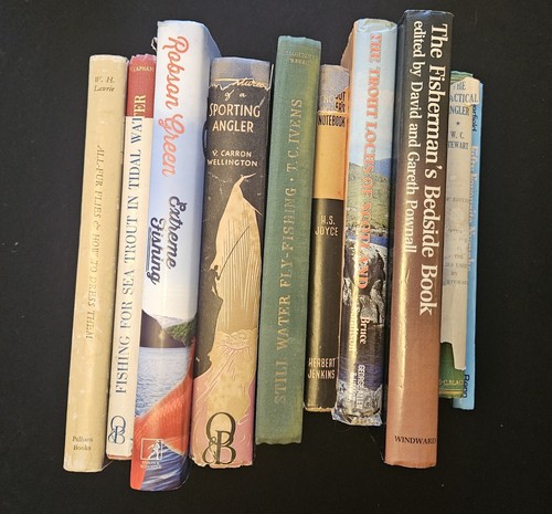 Fishing books vintage - x, &