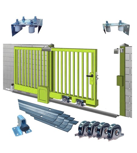 800kg sliding gate - 800kg, up