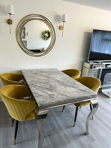 Rectangular grey marbled - rectangular,