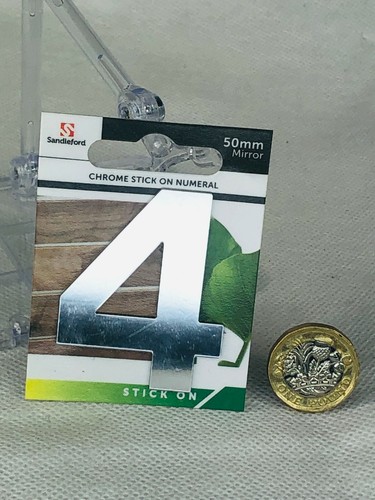 Number door chrome mirror - 4,