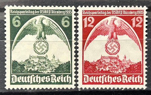 1935 german stamps set dr - german,