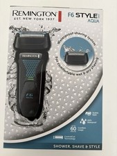 Remington F6 Style Men's Wet Dry Cordless Electric Foil Shaver Waterproof, F6000