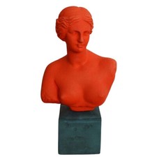 Aphrodite Red bust sculpture -