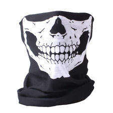 SNOOD HALLOWEEN SKELETON GHOST SKULL FACE MASK BIKER FANCY DRESS COSTUME SKI 