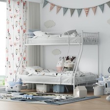 XINBEDEU Triple Bunk Bed Frame