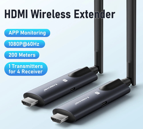 Lemorele 200m wireless hdmi - lemorele, 5g