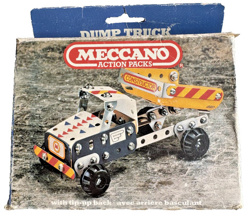 Vintage meccano dump truck - meccano,