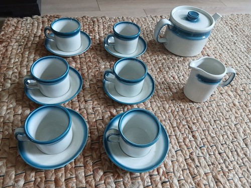 Vintage wedgwood pottery blue - vintage,