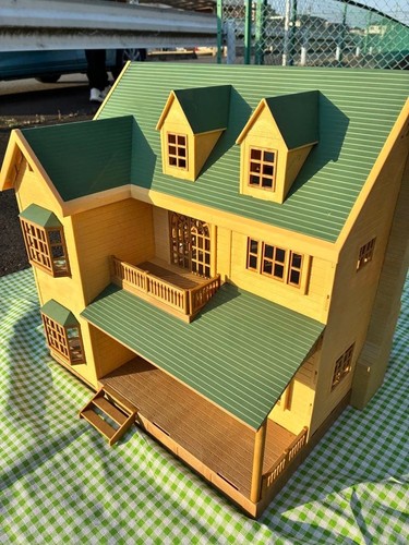 Sylvanian families house with - sylvanian,