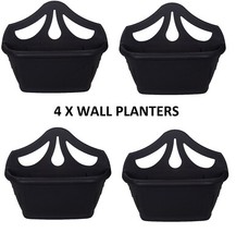 4 X 42cm BLACK VENETIAN WALL