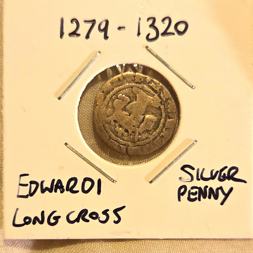 Edward hammered silver - edward, penny
