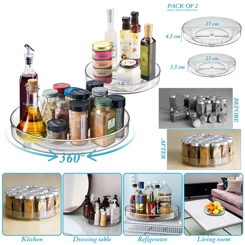 Plastic lazy susan rotating - plastic,