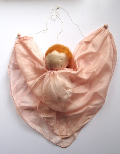 Vintage handmade play puppet - vintage,