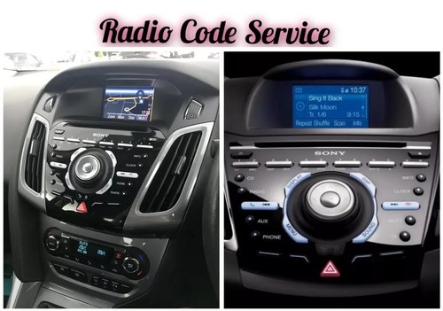 Ford radio code service - radio,