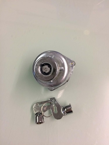 Round key type ignition switch - key,