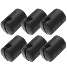  6 Pcs Trampoline Supply Small Tool Enclosure Pole Covers for Metal Poles