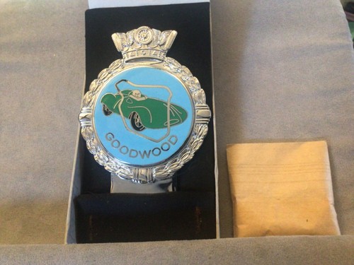 Goodwood car badge unused - car,