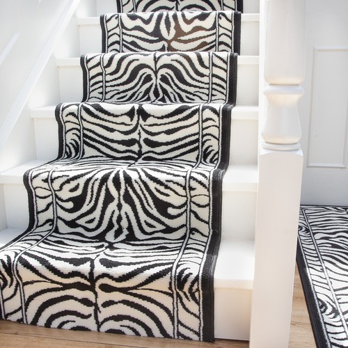 Long black zebra - long,