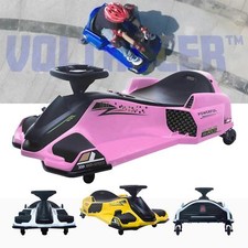 24V VoltRacer Drift Kart Kids Electric Ride on Drifting Kart 180W Brushless