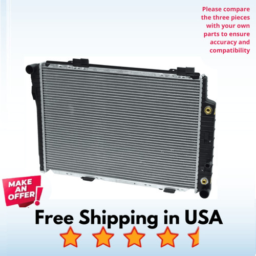 Radiator fit mercedes benz - a/c, mercedes-benz