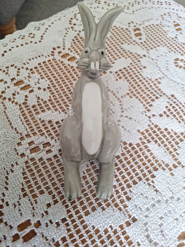 Vintage ceramic rabbit - vintage,