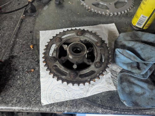 Rear wheel hub for - for, ybr