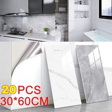 20x Self-Adhesive Marble Tiles