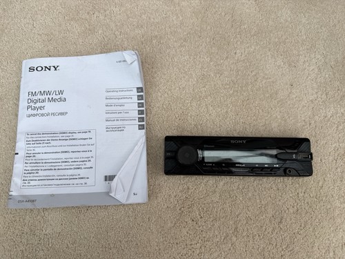 Sony car stereo - car, front