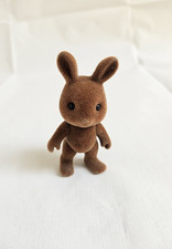 Sylvanian Families Vintage Wildwood Brown Rabbit Brother Sister Figure Calico