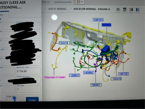 Ford mk7 transit engine wiring - mk7,