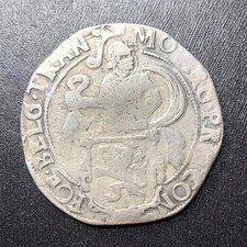 Dutch Republic, Overijssel: 1633 Lion Daalder KM# 12