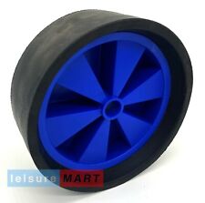 Dinghy Launch Trolley Trailer Wheel 10" Sand Hopper Solid Wheel and Tyre Blue