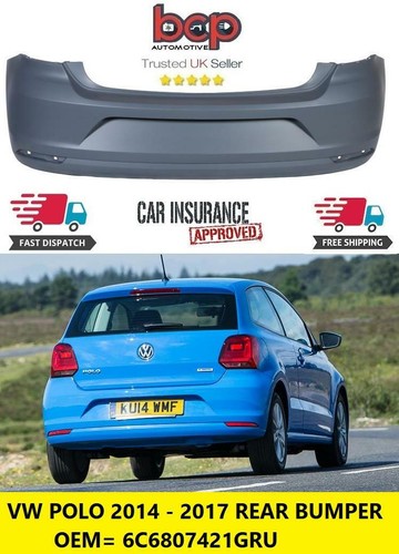 Polo 2014 2017 rear - vw,