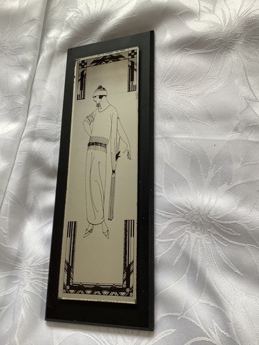 Vintage retro art deco - vintage, lady