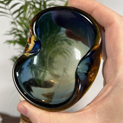 Vintage murano style ash - vintage, tray