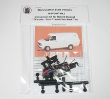 Kit to convert an Oxford Diecast Transit Mk 2 to run on the Faller Car System