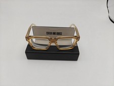 Cutler and Gross 1386 Eyeglasses Glasses  Yellow 52-21-145