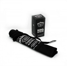 Jack Daniels BBQ Aprons x 1 - Black Party Bar Pub Grilling Collectables Gift Box