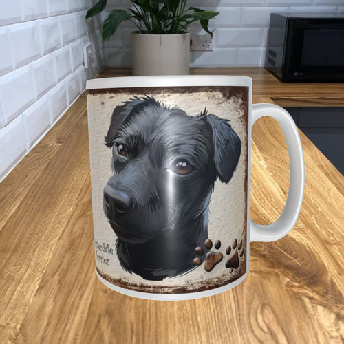 Patterdale terrier dog 11oz - patterdale,