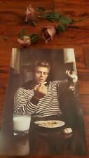 JAMES DEAN ORIGINAL RARE MOVIE POSTER 1980s **COOL** **MINT**