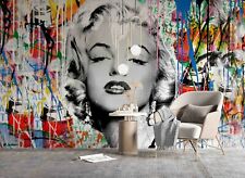 3D Marilyn Monroe Graffiti