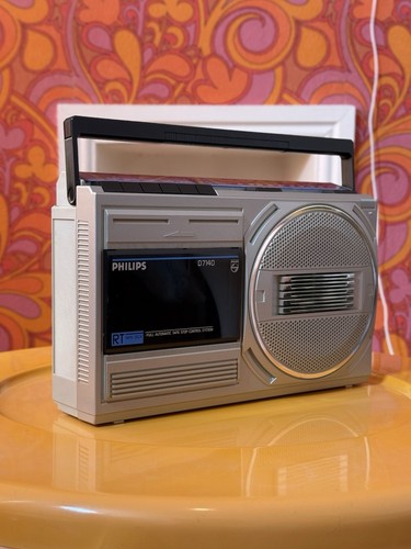 Vintage philips d7140 - vintage, radio