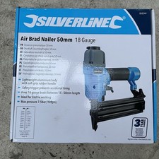 Silverline air brad nailer - silverline,