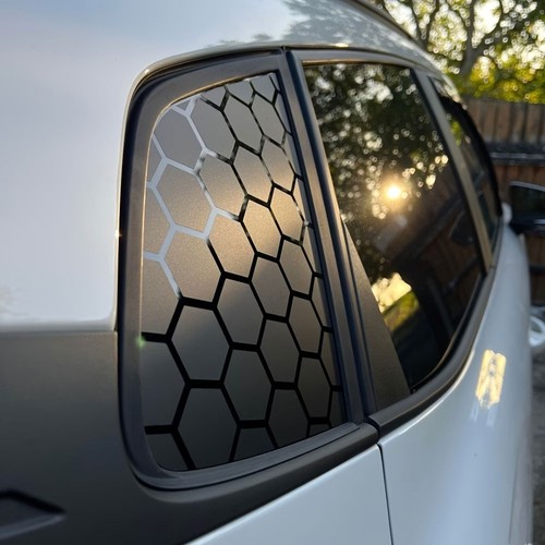 Car side window honeycomb - side,